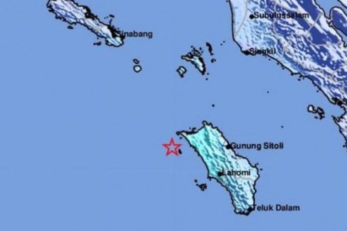 Nias Utara Diguncang Gempa Magnitudo 5,2, Tidak Berpotensi Tsunami