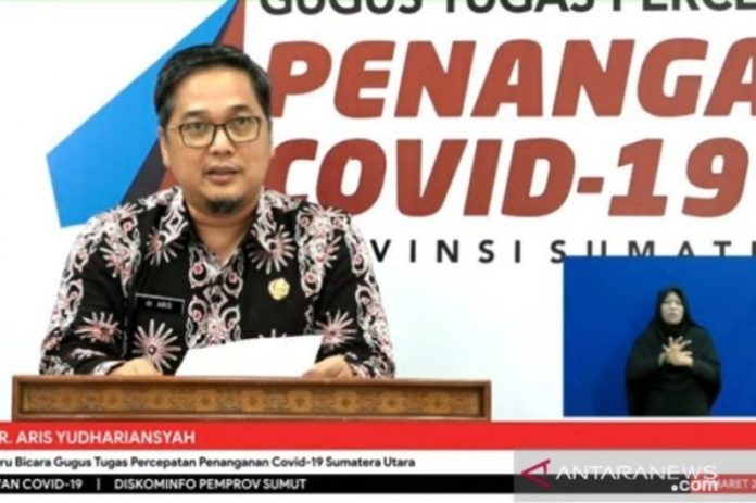 lima daerah di Sumatera Utara (Sumut) aman dari kasus Covid-19