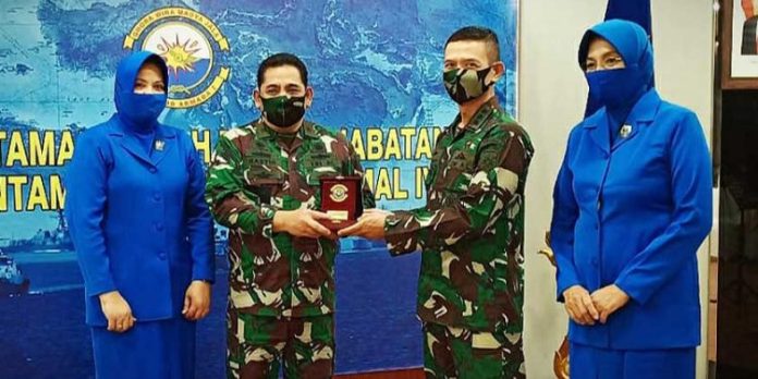 Tongkat kepemimpinan Pangkalan Utama TNI Angkatan Laut I (Lantamal I) Belawan resmi berpindah