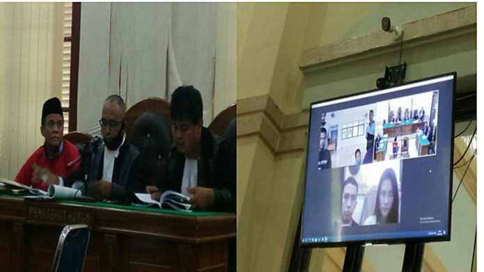 Sidang lanjutkan dengan terdakwa Husen Syukri terduga pemilik ekstasi 25 butir, saksi mengakui keterangan dalam Berita Acara Pemeriksaan (BAP) tidak jujur