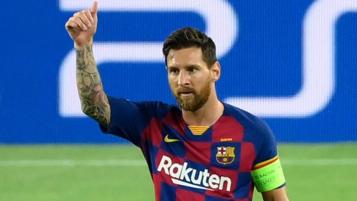 Akibat terjadi sengketa kontrak antara Lionel Messi