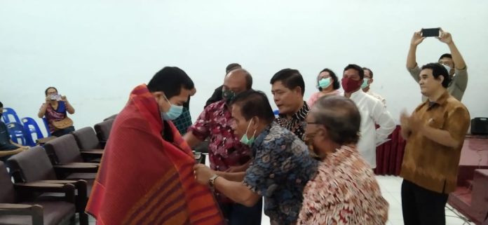 Utusan SG HKBP Distrik Sumatera Timur dan PSSSIB Konsolidasi Pencalonan Pdt Pahala Simanjuntak Jadi Kadep Koinonia 2020-2024