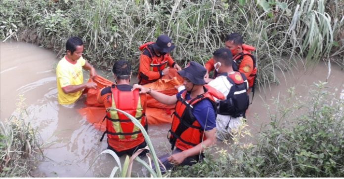 korban kedua yang hanyut atas nama Fauziah