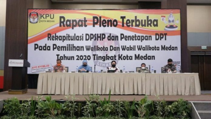 DPT Pilkada Medan 1.601.001