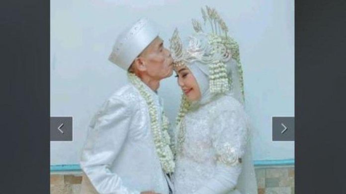 Pernikahan kakek berusia 78 tahun dengan gadis berusia 17 tahun viral