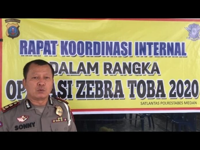 Mulai Besok, Satlantas Polrestabes Medan Gelar Operasi Zebra Toba 2020
