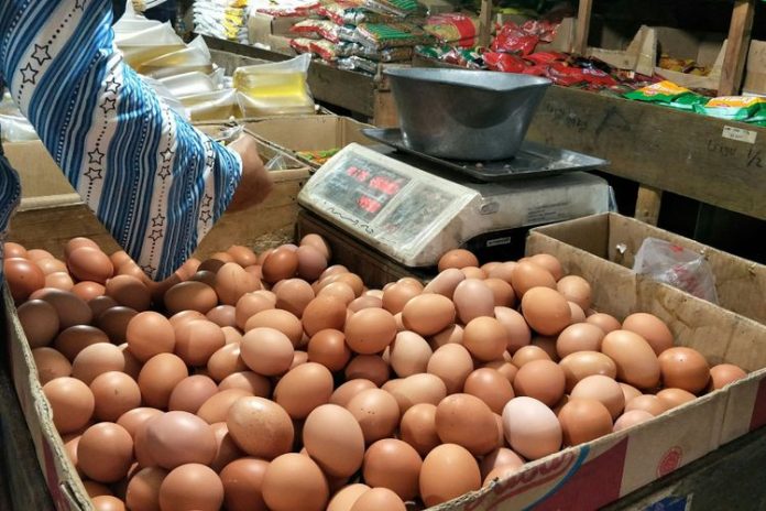 Harga Telur di Lubuk Pakam Bergerak Naik