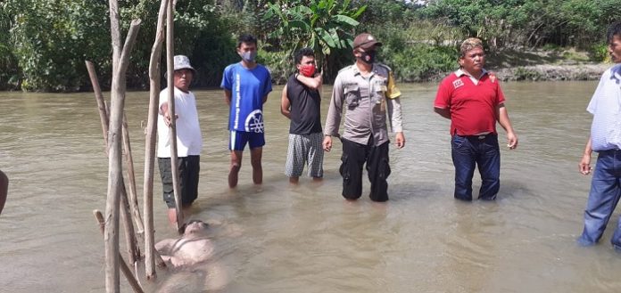 Parto Hutabarat Ditemukan Tewas Tersangkut di Tumpukan Pasir Aek Situmandi