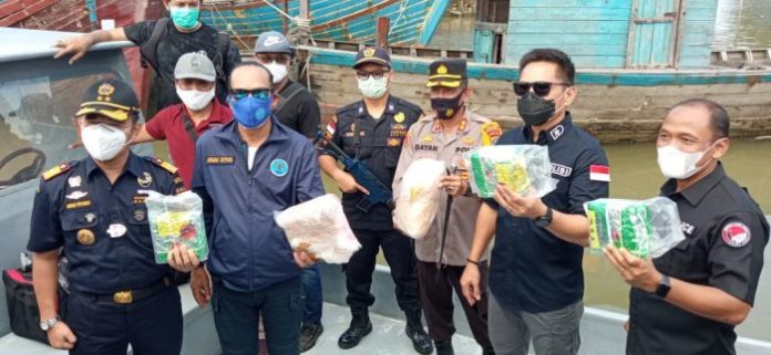 Tim Gabungan Sita Puluhan Kilo Sabu dan Puluhan Ribu Pil Ekstasi dari Pantai Timur Sumatera