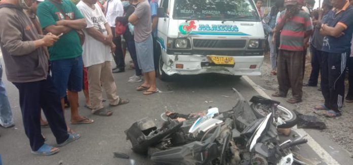 Kecelakaan Lalulintas Terjadi di Jorlang Hataran Simalungun, Nur Ainun Sihombing Warga Siantar Tewas di TKP