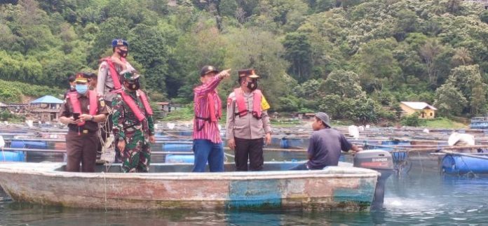 40 Persen KJA di Danau Toba Girsang Sipangan Bolon Ditertibkan