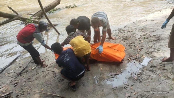 Dianson Sinaga Ditemukan Tewas di Sungai Bah Tongguran Sei Mangke
