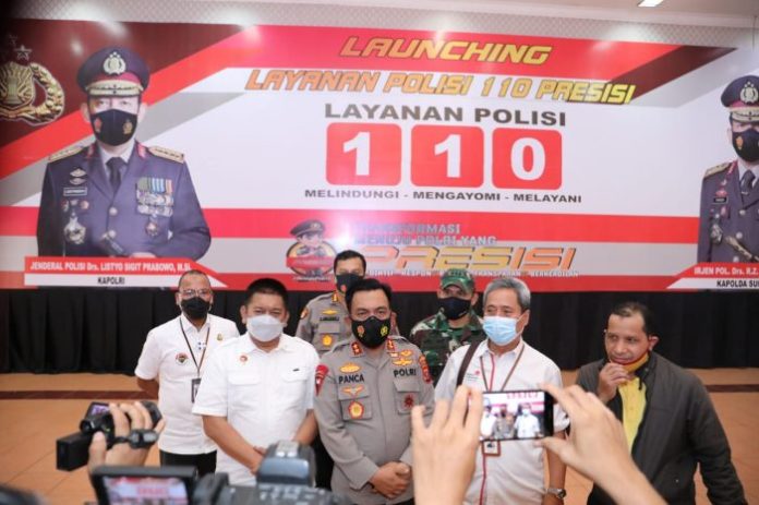 Warga Sumut Bisa Hubungi 110