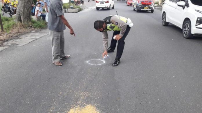 ensiunan TNI Meninggal Dunia Pasca Ditabrak Minibus di Jalan Sangnaualuh Siantar