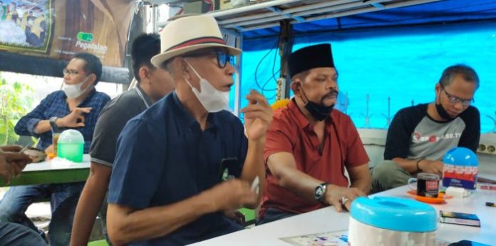 Rahudman Harahap Sambangi Warkop Jurnalis Medan