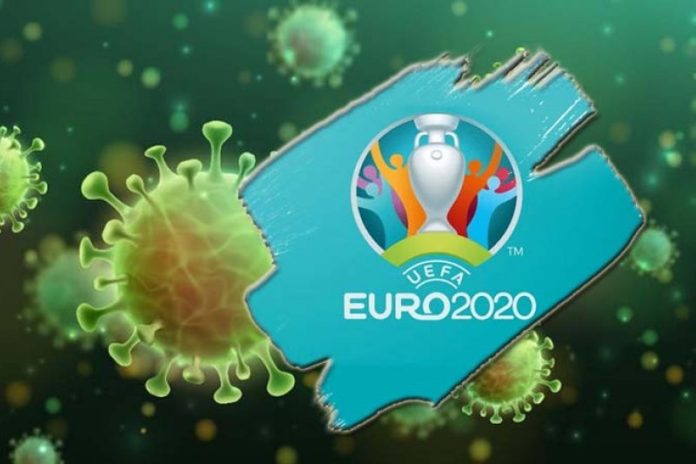 Ilustrasi - Perhelatan Euro 2020 di bawah bayang-bayang pandemi Covid-19 (ANTARA/Juns) (Euro Covid)