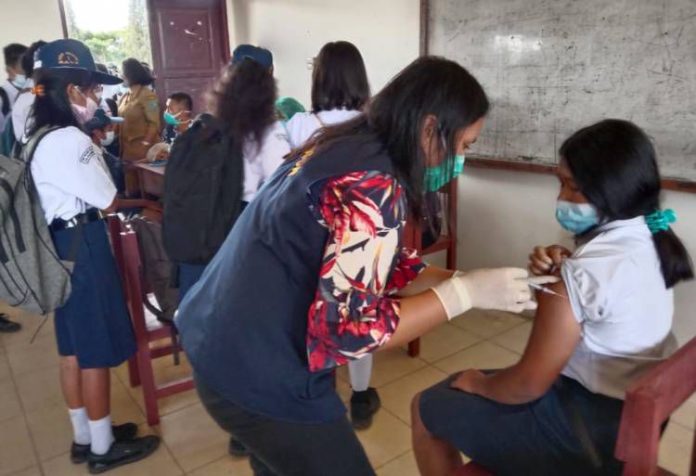 Vaksinasi Pelajar di Simalungun Masih 1,5 Persen dari Total Sasaran 105.000 Pelajar