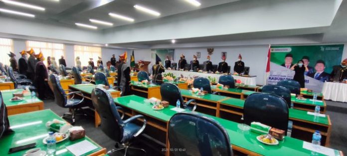 Rapat Paripurna Istimewa Hari Jadi Kabupaten Dairi Hanya Dihadiri 14 Anggota DPRD
