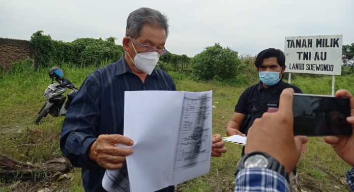 Danlanud Soewondo Tegaskan Lahan di Starban Ujung Aset Tanah TNI AU