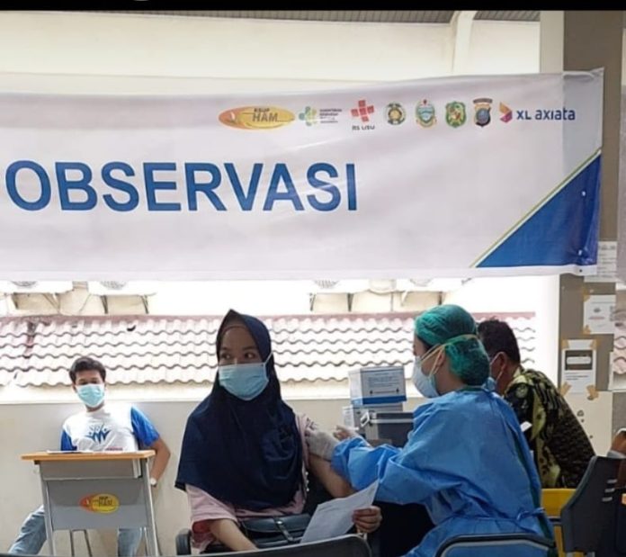 12.050 Warga Divaksinasi di Sentra Vaksin Indonesia Bangkit