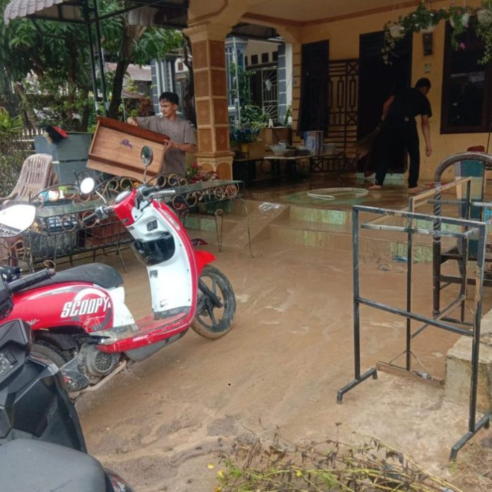 Ratusan Rumah Warga Terendam Banjir di Serbelawan