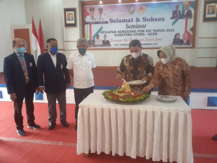 KONI Deli Serdang Gelar Seminar Kesiapan Songsong PON XXI 2024 Sumut-Aceh 