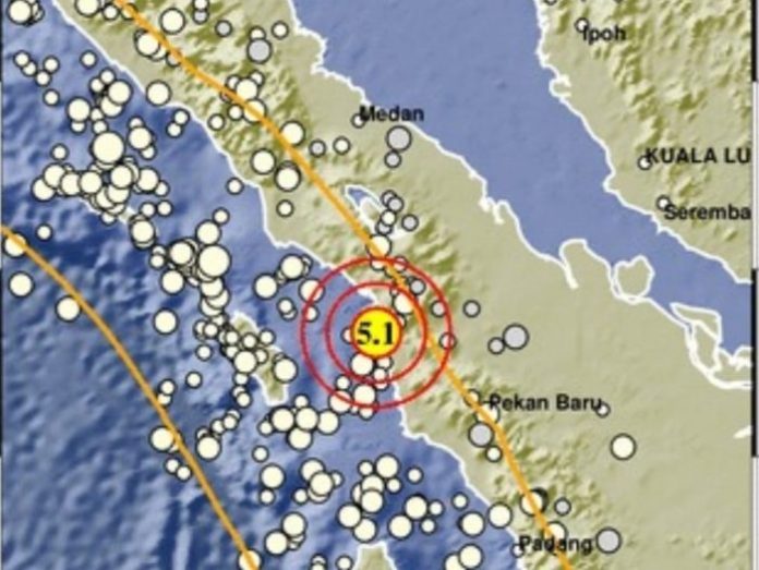 Gempa Bumi Tektonik Guncang Wilayah Tapsel