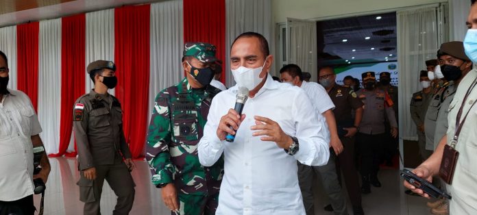 Edy Rahmayadi Ingatkan Pemko Medan Perketat Prokes di KCW