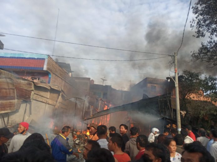 1 Rumah di Siborongborong Taput Musnah Terbakar, Api Diduga dari Kompor Gas