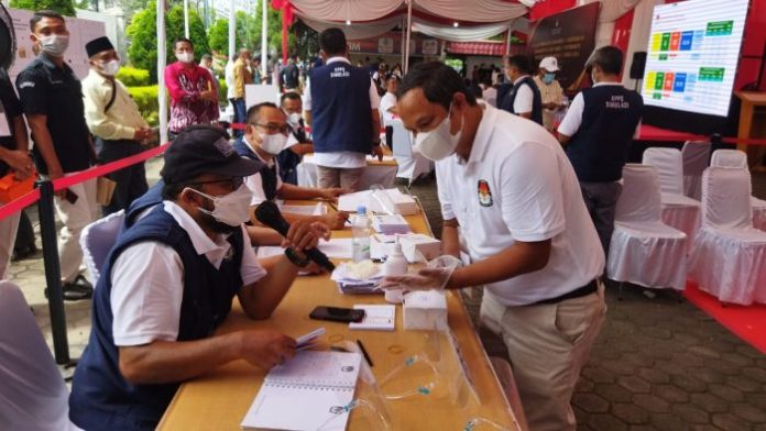 KPU RI Simulasikan Penyederhanaan Surat Suara Pemilu 2024 di Medan