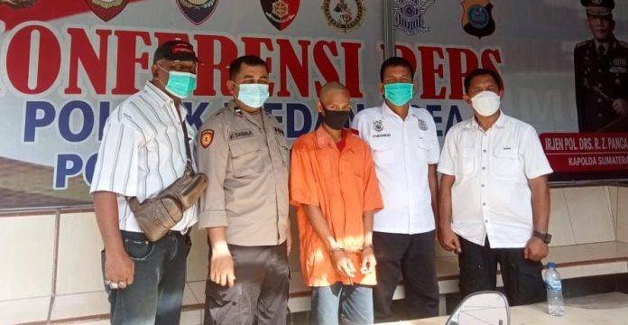 Polisi Amankan Pelaku Pembobol Rumah di Medan