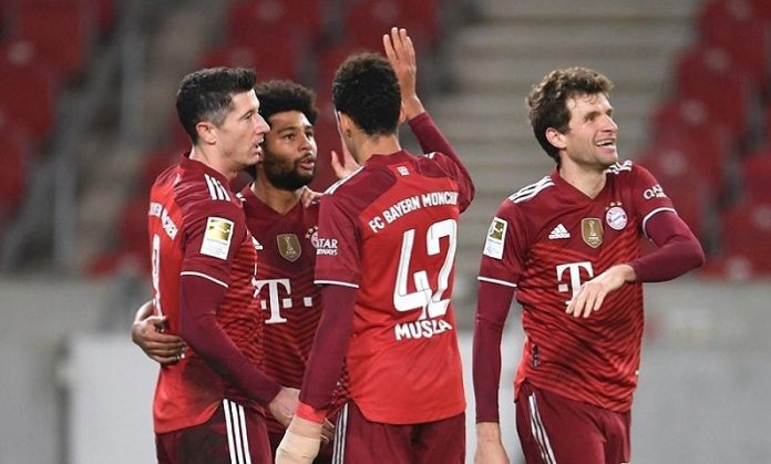 Bayern Rayakan Pesta Gol Dalam Laga Tandang Liga Jerman