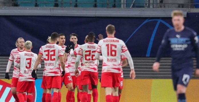 Manchester City Dipermalukan RB Leipzig 2-1