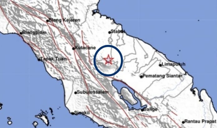 Gempa Bumi Tektonik Magnitudo 2,5 Guncang Brastagi