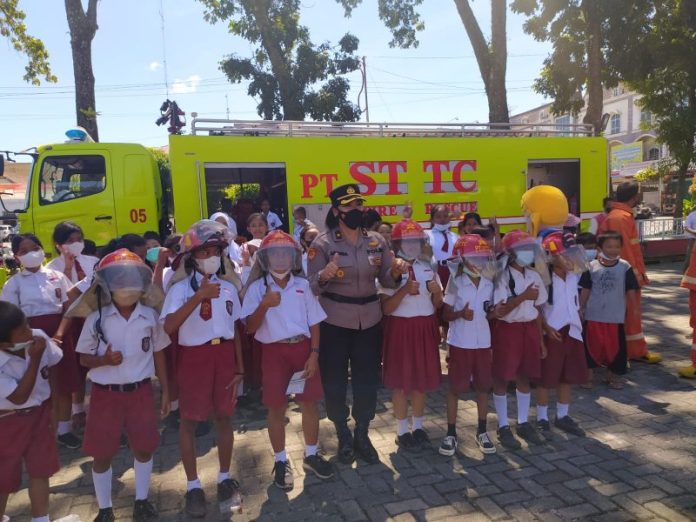 Poldasu dan Forkopimda Siantar Launching Vaksinasi Anak Usia 6-11 Tahun, 1.000 Pelajar SD Antri Menunggu Giliran
