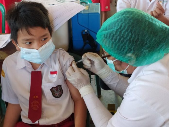 Dinkes Siantar Kebut Vaksin Anak Sebelum PTM 100 Persen Dimulai