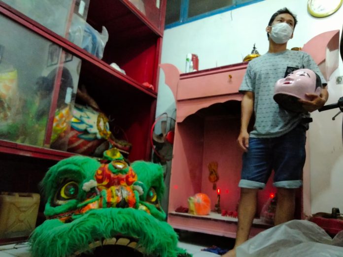 Setahun Tak Atraksi karena Pandemi, Kelompok Barongsai di Asahan Mulai Kebanjiran Order