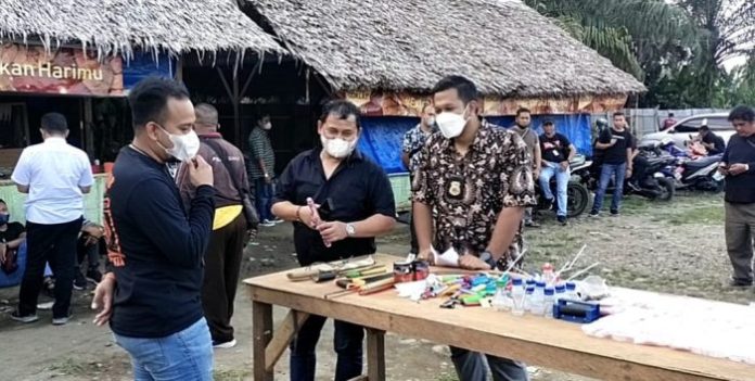 Kampung Narkoba di Medan Tuntungan Digerebek