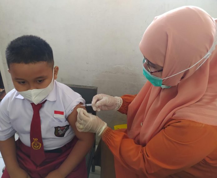 Dinkes Siantar Jemput Bola Vaksinasi Anak Usia 6-11 Tahun