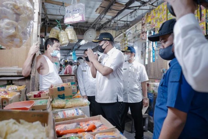 Dirut PUD Pasar Medan Minta Fasilitas Pasar Petisah Segera Diperbaiki