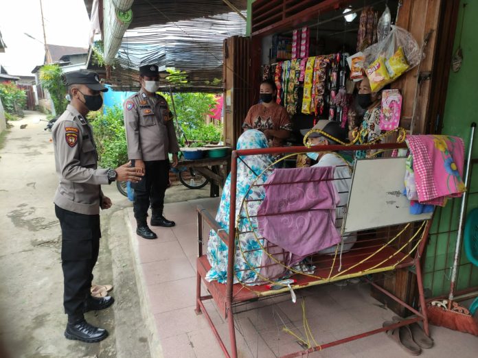 Bintara Noken Polres Tebing Tinggi Temu Warga, Imbau Jaga Kamtibmas