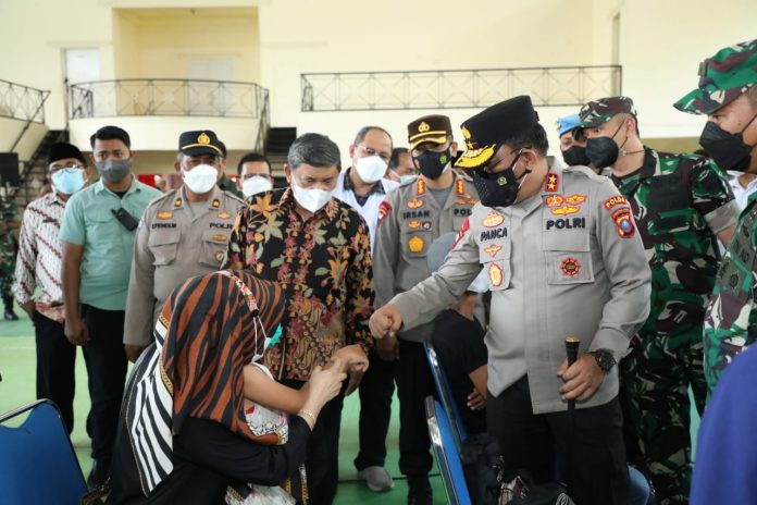 Kapolda Sumut: Polres Wajib Capai 70 Persen Vaksinasi Dosis II Sebelum Ramadhan