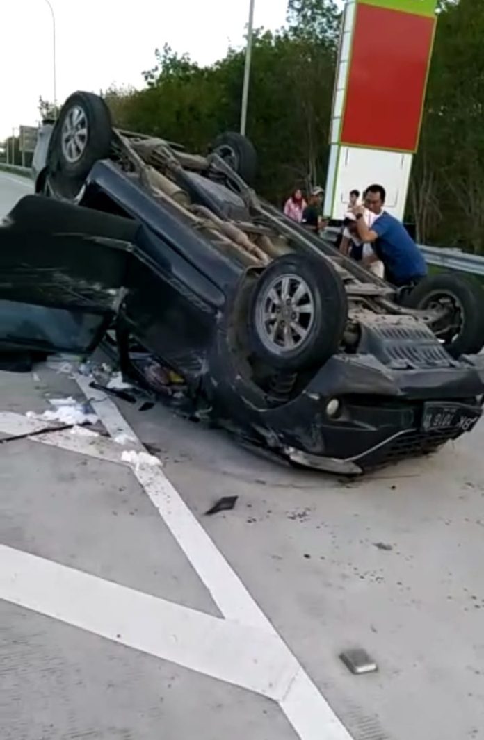 Soal Kecelakaan Mobil Avanza di Jalan Tol, Ini Penjelasan Kanit Laka Polres Sergai