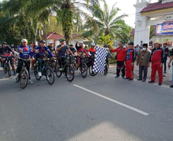 170 Peserta Ikuti Bikers Drag  Race Rebut Piala Bupati Deli Serdang