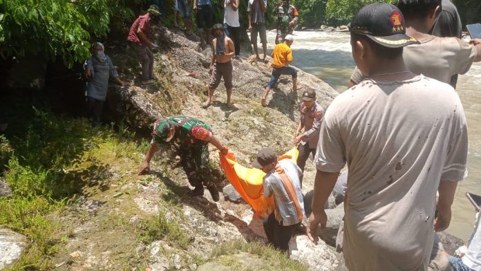 Hilang 5 Hari, Ogong Sitompul Ditemukan Tewas di Sungai Batang Toru Tapsel