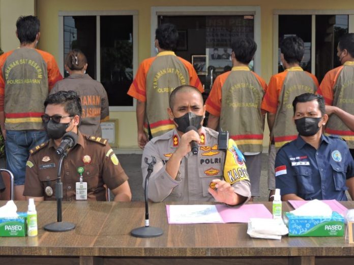 Polres Asahan Amankan 48 Tersangka Saat Operasi Antik Toba 2022