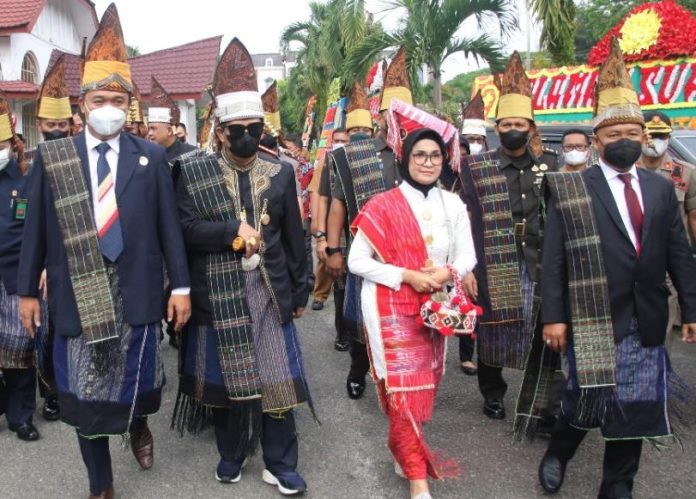 Ketua DPRD Siantar Bisikkan Pembangunan Tugu Raja Sangnaualuh ke Plt Wali Kota