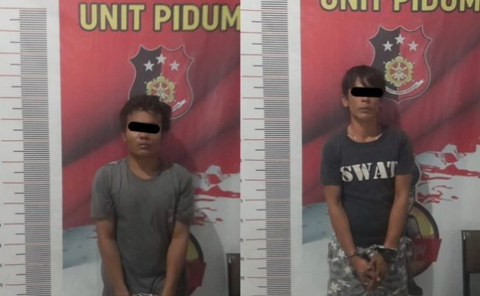 Resahkan Warga, Dua Pelaku Begal Diringkus di Medan
