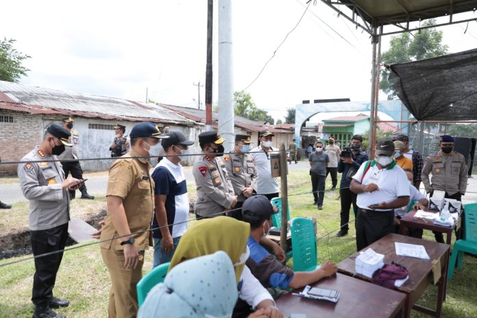 Pastikan Keamanan, Kapolda Sumut Tinjau Pelaksanaan Pilkades Serentak