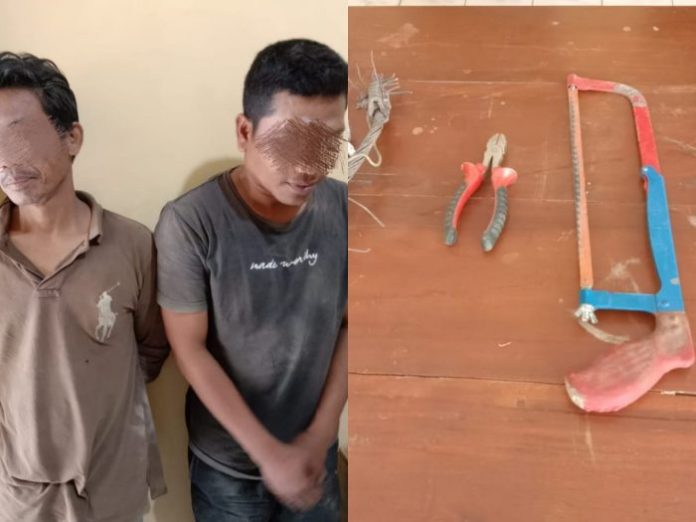 Dua Pencurian Tembaga PTPN IV Adolina Ditangkap, Satu Pelaku Sekuriti